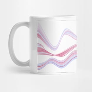 Abstract liquid wave Mug